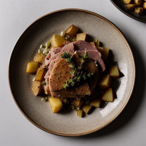 Ham & Potato Skillet recipe image