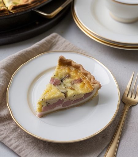 Ham Quiche recipe image