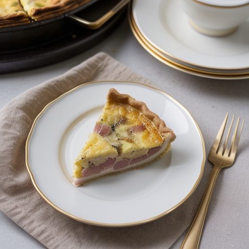 Ham Quiche recipe image