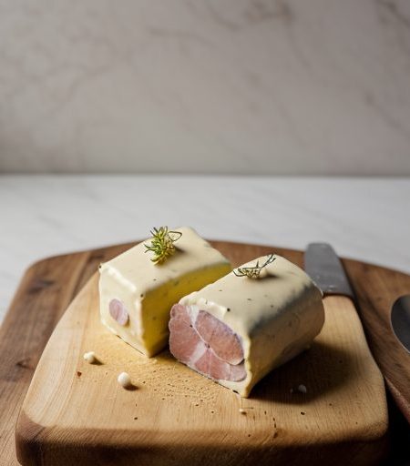 Ham Rolls With Grapes & Tomato Cream Sauce recipe image