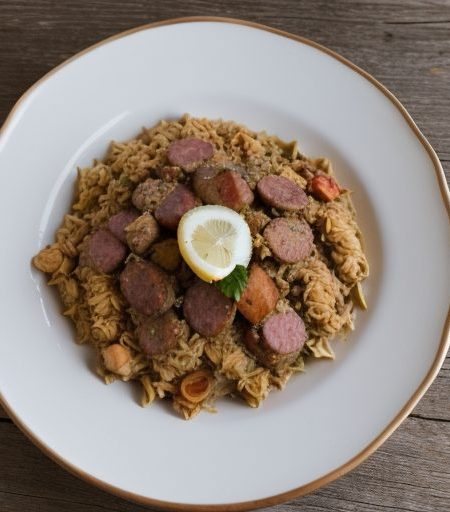 Ham & Sausage Jambalaya recipe image