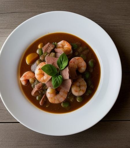 Ham & Shrimp Creole recipe image
