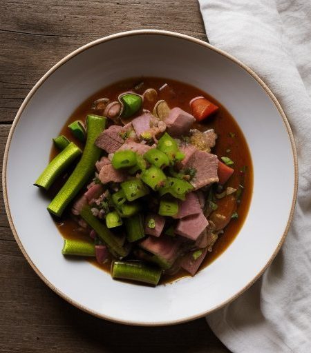 Ham Skillet Gumbo recipe image
