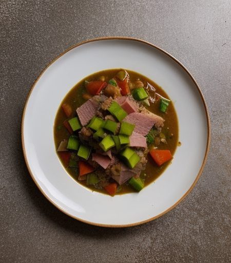 Ham Skillet Gumbo From Tony Bob recipe image