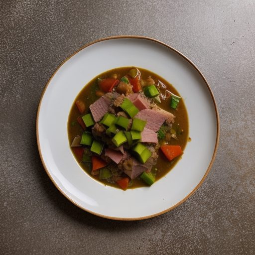 Ham Skillet Gumbo From Tony Bob recipe image