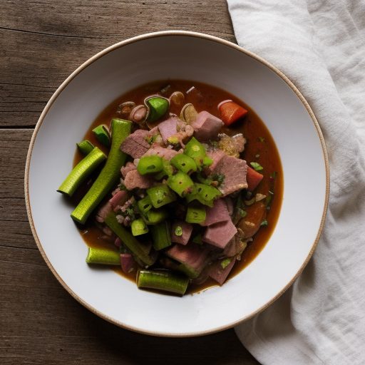 Ham Skillet Gumbo recipe image