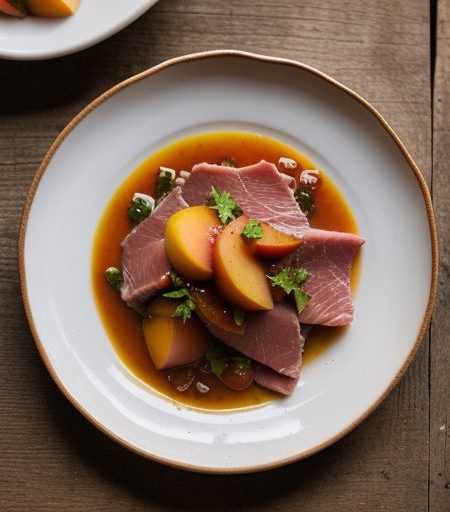 Ham WLTH Peach Chutney recipe image