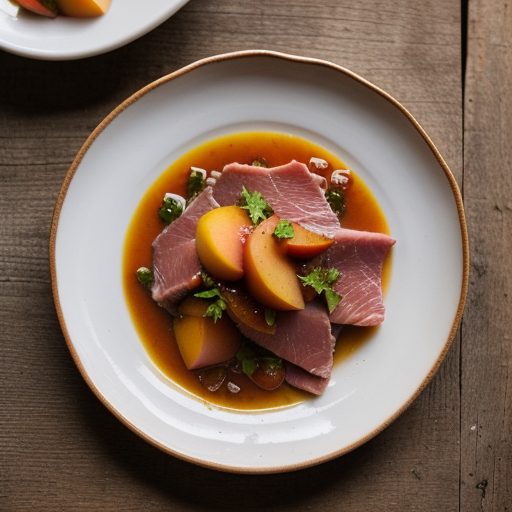 Ham WLTH Peach Chutney recipe image