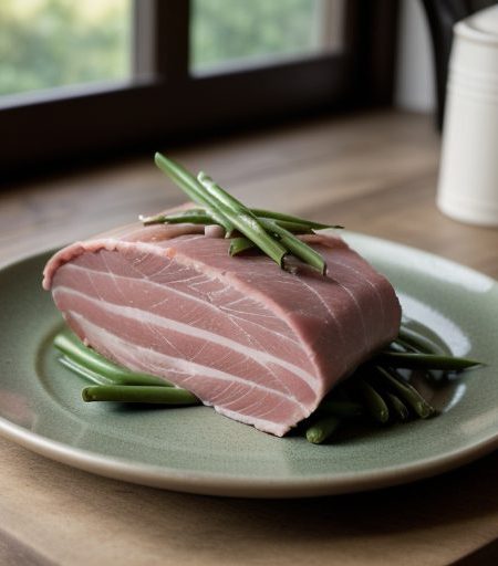 Ham With Green String Beans (Speck Und Beans recipe image