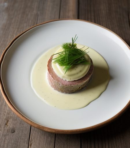 Ham With Horseradish Snack recipe image