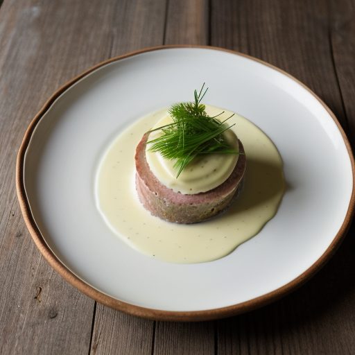 Ham With Horseradish Snack recipe image