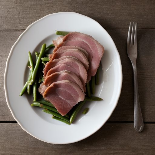 Ham With Potatoes & Green Beans recipe image