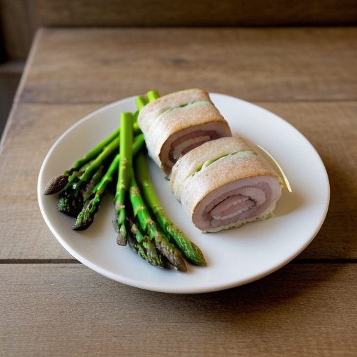 Ham and Asparagus Roll-Ups recipe image