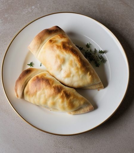 Ham and Cheese Calzones recipe image