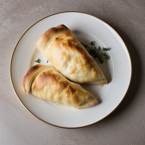 Ham and Cheese Calzones recipe image