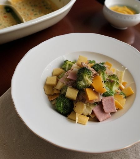 Ham and Cheese Casserole recipe image