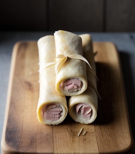 Ham and Cheese Chicken Rolls recipe image