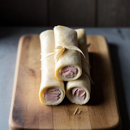Ham and Cheese Chicken Rolls recipe image