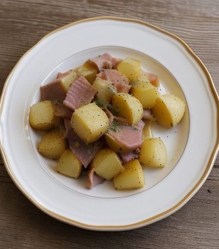 Ham and Cheese Potatoes Au Gratin #2 recipe image