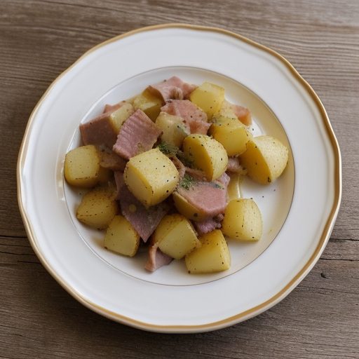 Ham and Cheese Potatoes Au Gratin #2 recipe image