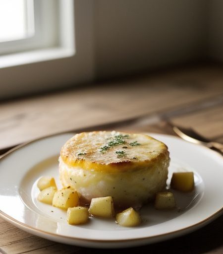 Ham and Cheese Potatoes Au Gratin recipe image