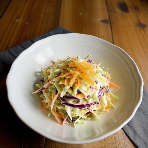Ham and Cheese With Coleslaw recipe image