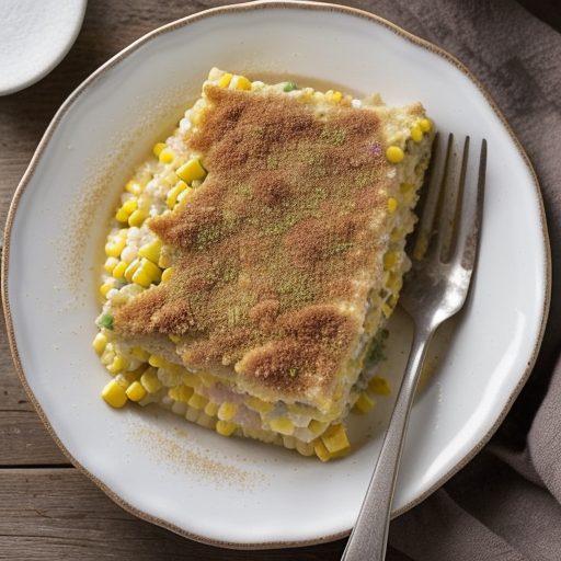 Ham and Corn Casserole recipe image