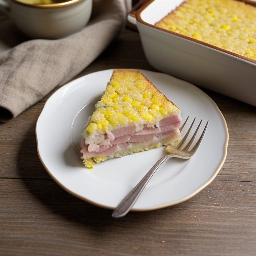 Ham and Corn Casserole recipe image