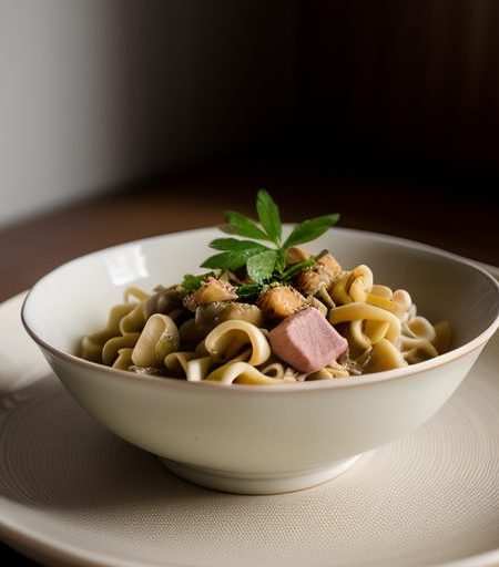 Ham and Noodle Casserole recipe image