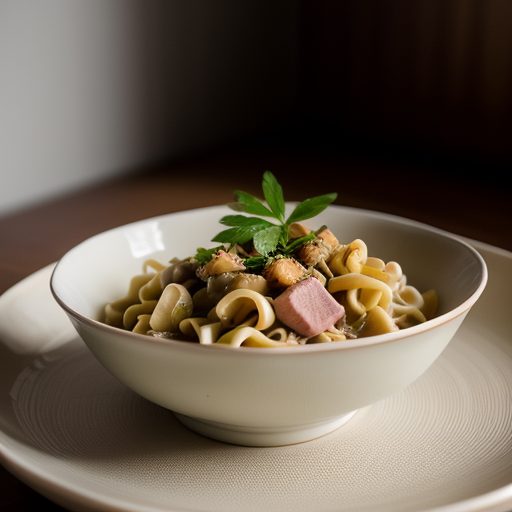 Ham and Noodle Casserole recipe image