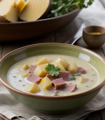 Ham and Potato Chowder recipe image
