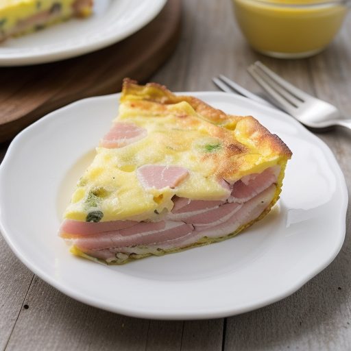 Ham and Potato Frittata recipe image
