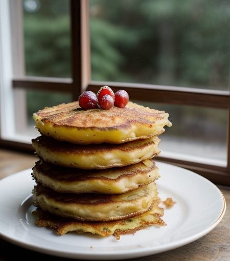 Ham and Potato Pancakes recipe image