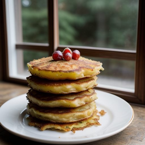 Ham and Potato Pancakes recipe image