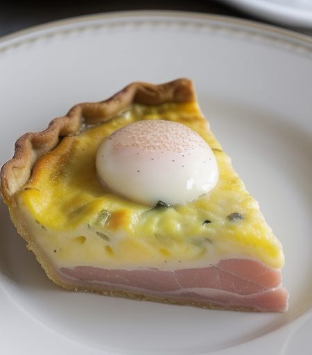 Ham and Potato Quiche recipe image