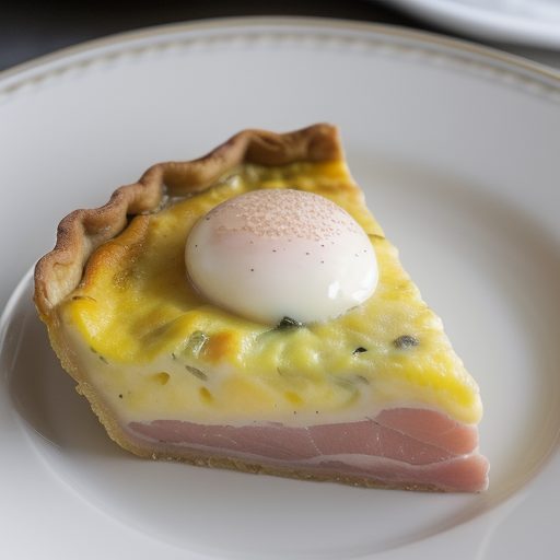 Ham and Potato Quiche recipe image