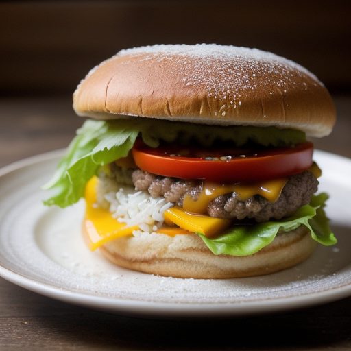 Hambuger Spanlsh Rlce recipe image