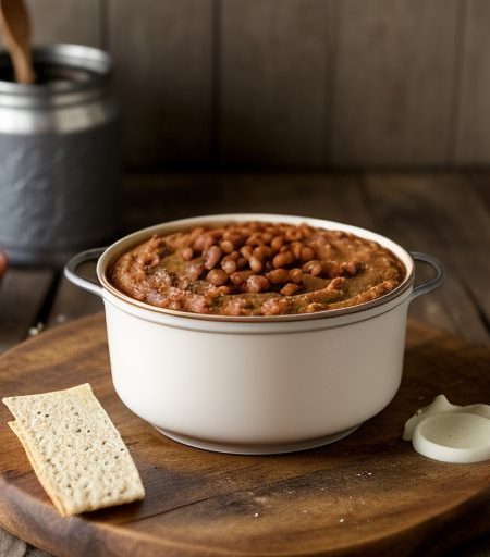 Hamburger Bean Dip recipe image