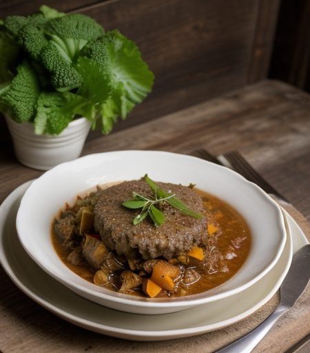 Hamburger-Cabbage Stew recipe image