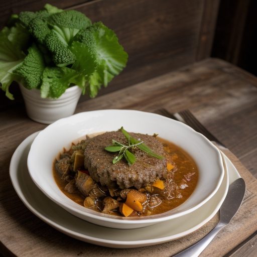 Hamburger-Cabbage Stew recipe image