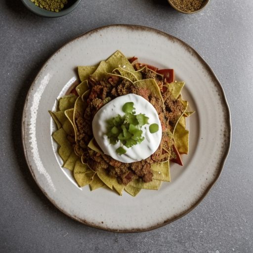 Hamburger Chilaquiles recipe image
