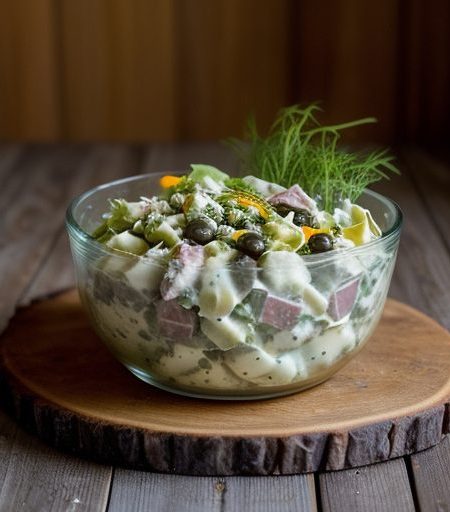 Hamburger Fischsalat (Hamburg-Style Fish Salad recipe image