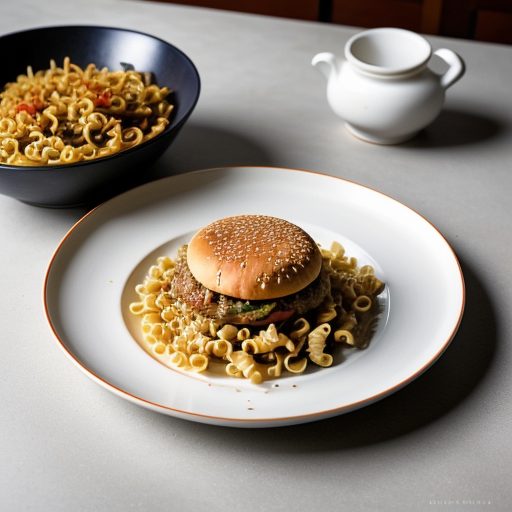 Hamburger & Noodles recipe image