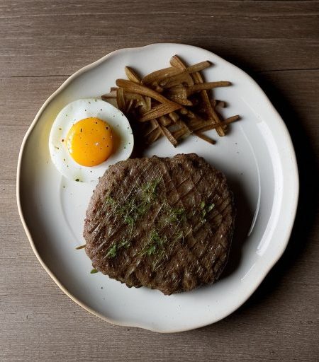 Hamburger Steak recipe image