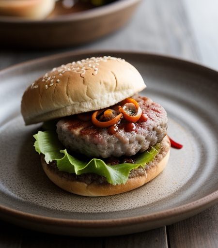 Hamburgers With Chili recipe image