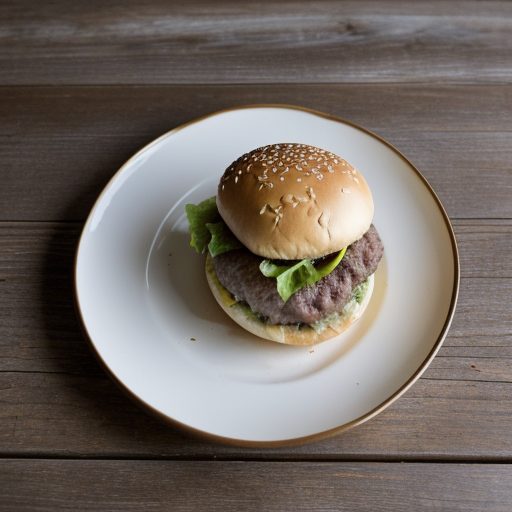 Hamburgers With Mushrooms recipe image