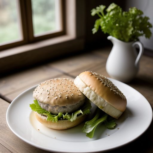 Happy "Chicken" Burgers recipe image