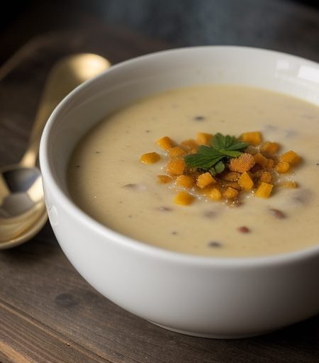 Hard Rock Cafe Baked Potato Soup recipe image