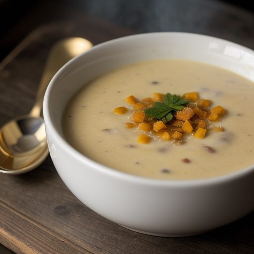 Hard Rock Cafe Baked Potato Soup recipe image