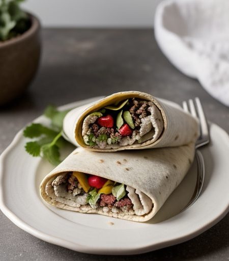 Hard to Tell They Are Turkey Burritos recipe image